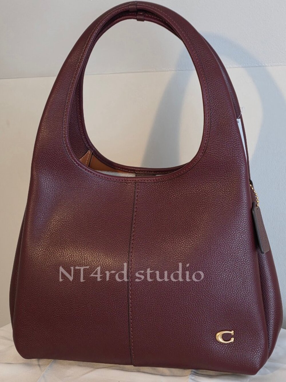 Coach Lana shoulder bag in merlot